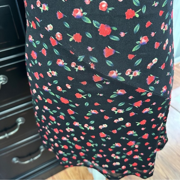 🌹 Princess Polly Sheer Mesh Floral Bodycon Mini Dress – Size 4 (US) - Picture 6 of 14